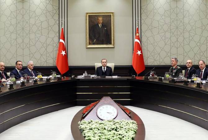Turkey convenes national security council, vows to tackle creation of border forces in Syria by 
US