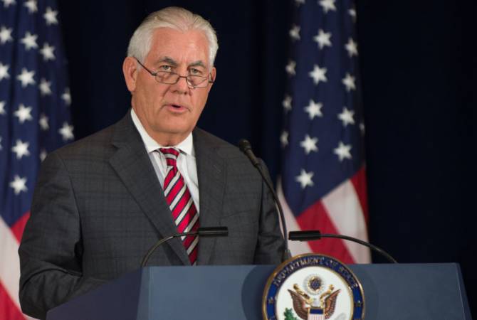 Secretary Tillerson outlines US main goals to be achieved in Syria