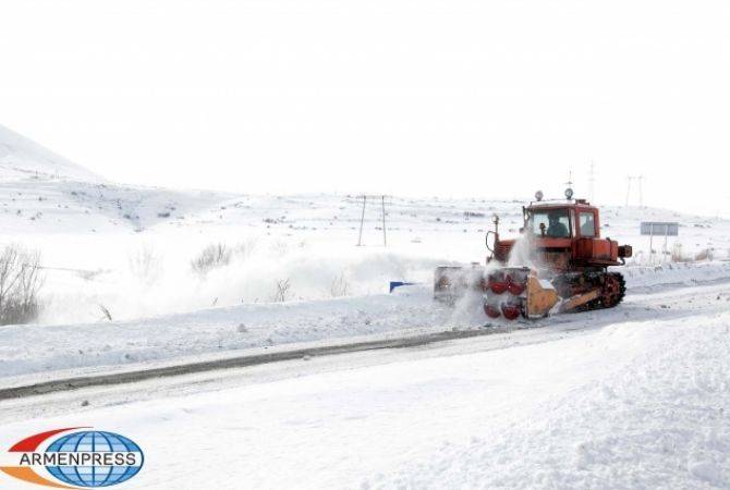 Vardenyats Pass closed due to storm and low visibility