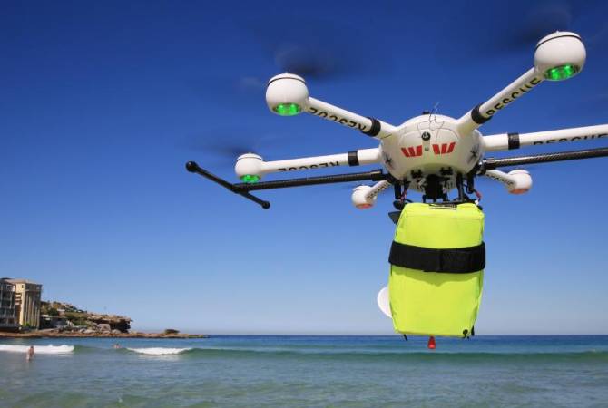 Drone saves two teenagers in Australia