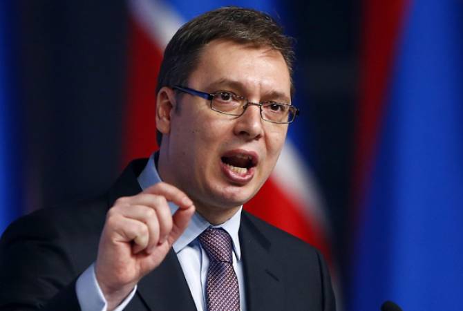Вучич: Сербии не позволят вступить в ЕС без решения вопроса границ с Косовом