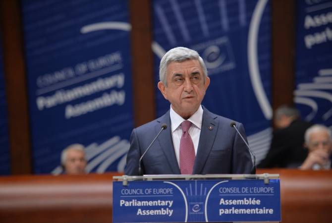 Armenian President urges Azerbaijani MP to calm down and not to distort facts at PACE