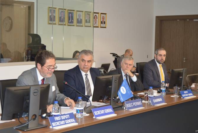 Armenia presents priorities of its chairmanship at BSEC in Istanbul