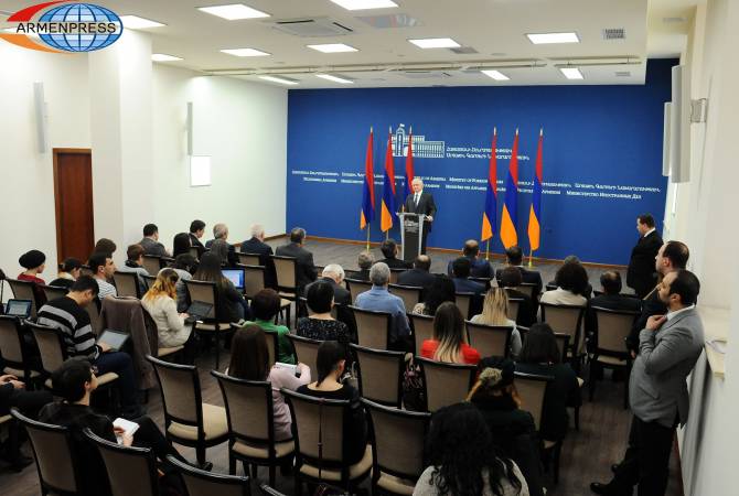 Армения не выдвигала предварительных условий в процессе урегулирования нагорно-
карабахского конфликта
