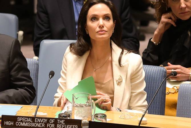 Анджелина Джоли призвала СБ ООН навестить сирийских беженцев и добиться 
прекращения войны