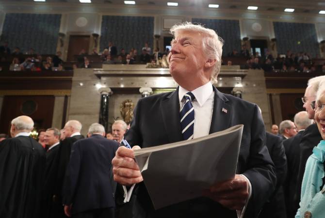 Трамп впервые выступит перед конгрессом с обращением "О положении страны"