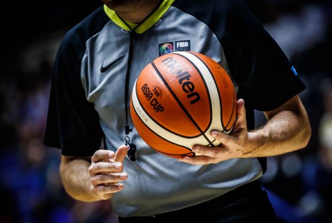 Известны имена судей на встрече сборных по баскетболу Армении и Албании