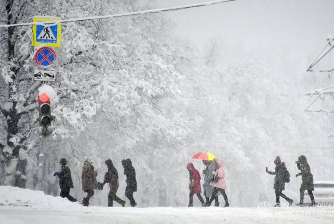 Снегопад в Москве установил столетний рекорд
