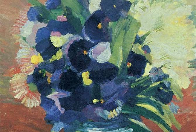 Martiros Saryan’s ‘Flowers’ painting to be displayed in Yerevan for the first time