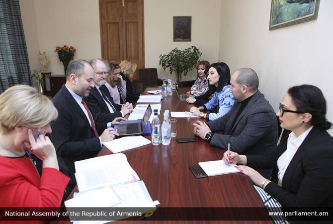 Vice Speaker of Armenian Parliament receives delegation of Venice Commission