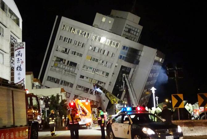 Թայվանում առնվազն չորս մարդ Է զոհվել երկրաշարժի հետեւանքով, կան հարյուրավոր վիրավորներ

