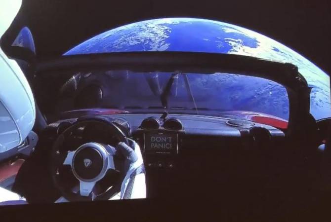 Իլոն Մասքը հրապարակել Է Tesla-ի տեսագրությունը Երկրի ուղեծրում
