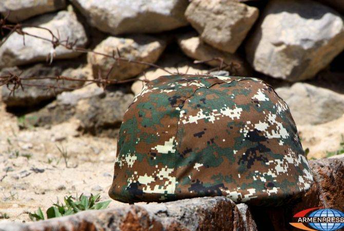 От выстрела с азербайджанской стороны в Арцахе погиб военнослужащий