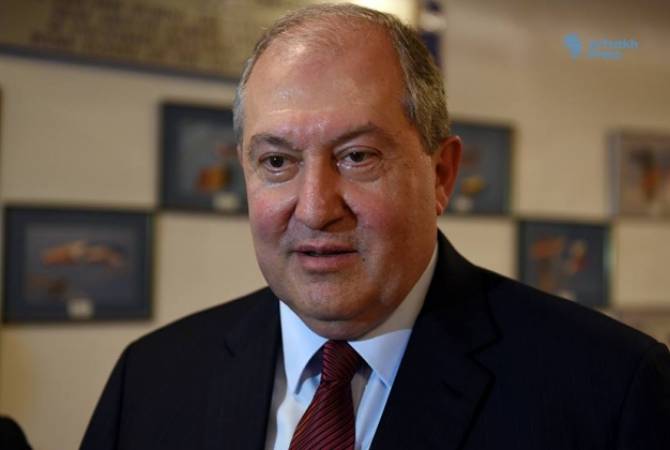 NK conflict’s settlement should be reached through negotiations – presidential candidate Armen 
Sarkissian