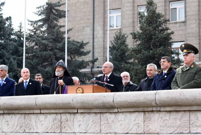 ‘Our vision is directed solely toward future’ – President of Artsakh 
