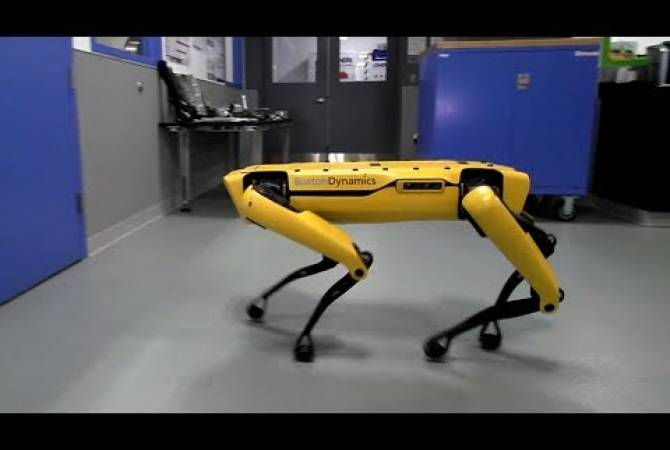Շուն-ռոբոտին սովորեցրել են բացել դռները
