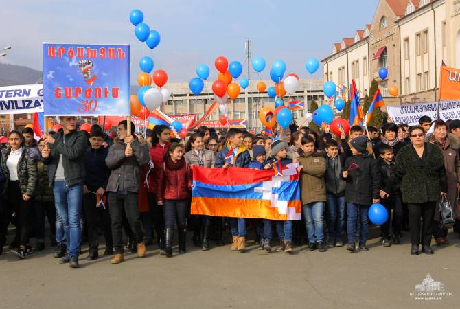 Key events dedicated to 30th anniversary of Artsakh movement to be held abroad