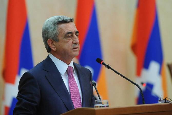 Artsakh became symbol of dignity, victory and endurance of Armenian people – Sargsyan 