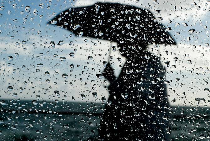 Rain forecast in Armenia on February 18-19