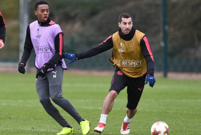 Mkhitaryan departs for Sweden with Gunners for Ostersunds clash