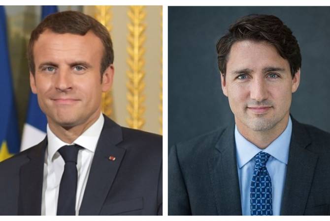 Президент Франции и премьер-министр Канады подтвердили свое намерение посетить 
Армению