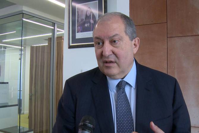 Sarkissian highlights national dialogue for overcoming challenges 