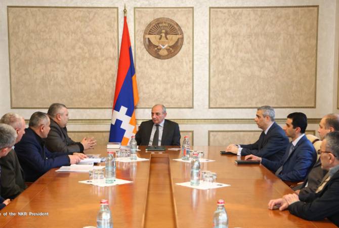 Բակո Սահակյանն ընդունել է Արցախի Աֆղանստանի պատերազմի վետերանների 
միության անդամների