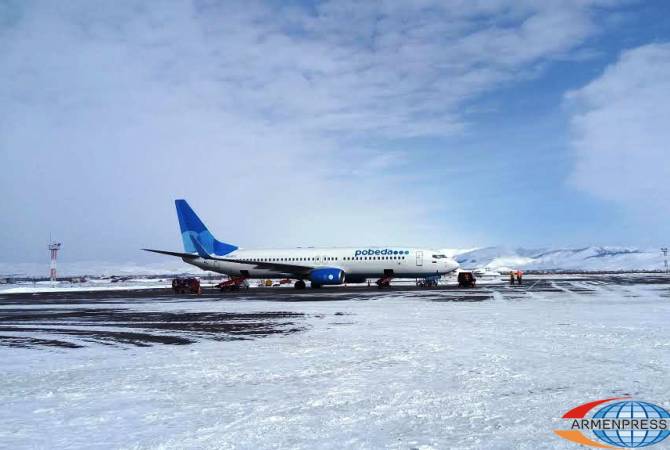 Russian Pobeda Airlines expands geography of regular flights from Gyumri’s airport