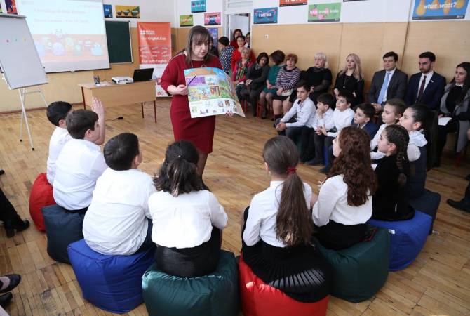 Հայաստանի 6 դպրոցներում ավարտվել է անգլերեն լեզվի ուսուցման ակումբների 
ձևավորման ծրագիրը 