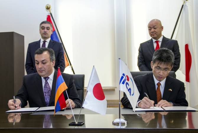 Japan gives Armenia 70 million yen grant for reconstructing and preserving Armenia’s 
archaeological findings