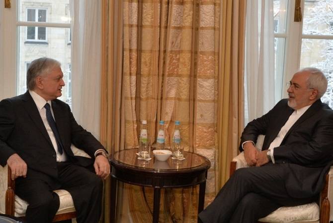Министры  ИД Армении и Ирана обсудили вопросы взаимодействия  на международных 
площадках