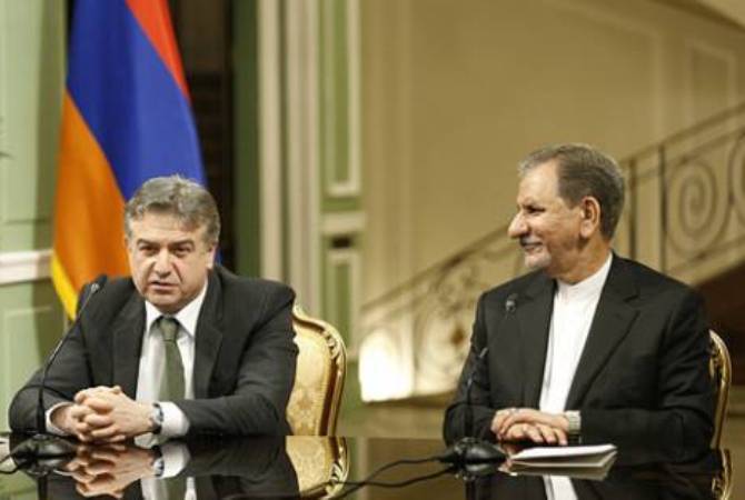 Премьер Карен Карапетян направил телеграмму  соболезнования первому  вице-
президенту  ИРИ Эсхагу Джахангири