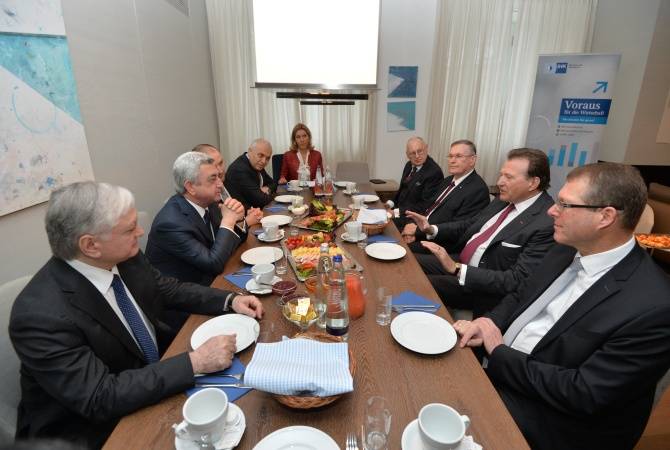 В Мюнхене Президент РА встретился с руководителями ряда  ведущих компаний  Баварии