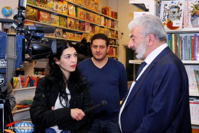 ‘A sophisticated converser’ – publishing executives on meeting President Sargsyan