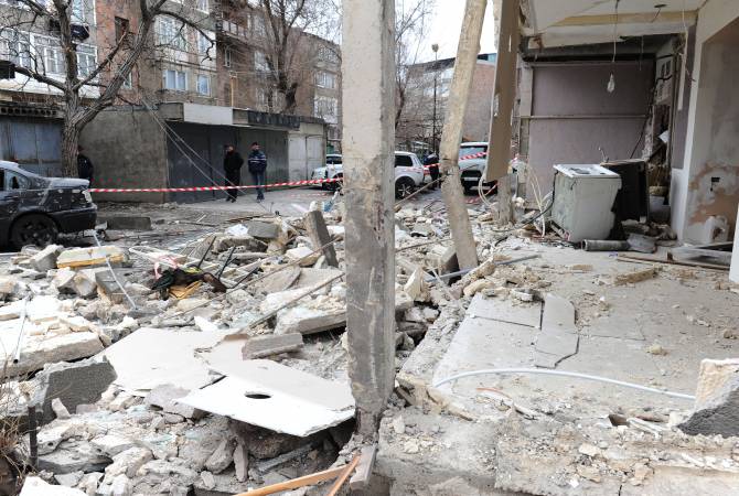 На улице Врацакан прогремел взрыв: эвакуировали 14 граждан