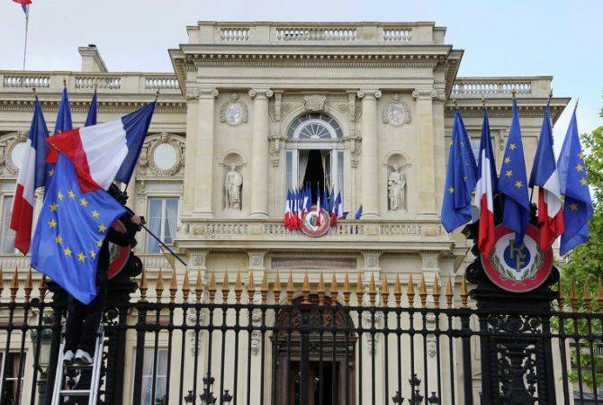 It’s necessary to avoid announcements leading to escalation of tension – French Foreign 
Ministry comments on Aliyev’s announcement on “bringing Yerevan back”