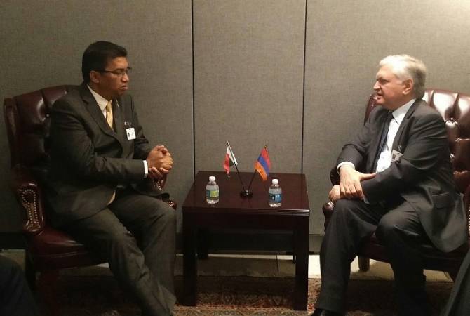 Foreign minister of Madagascar to arrive in Armenia on official visit
