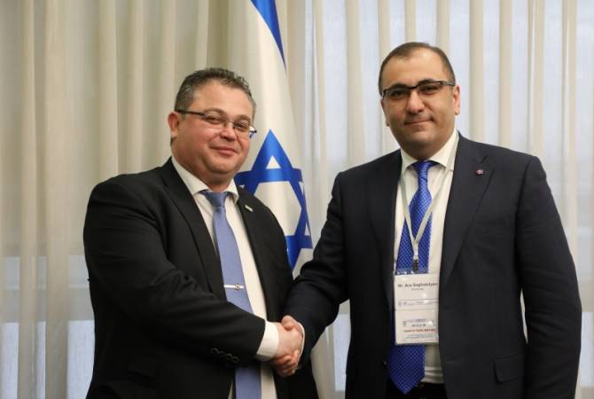 Обсуждены вопросы развития сотрудничества между аппаратами НС РА и Кнессета 
Израиля
