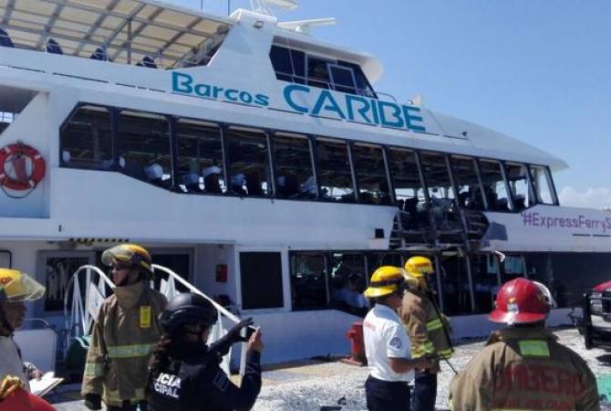 При взрыве на туристическом судне в Мексике пострадали 25 человек