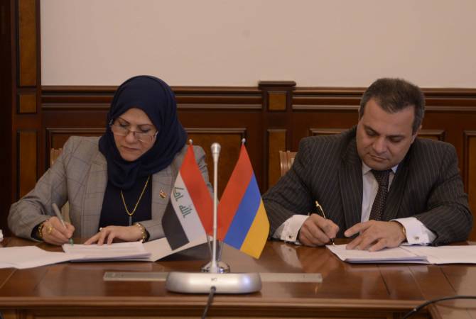 Հայաստանն Իրաքի հետ կրկնակի հարկումը բացառող համաձայնագիր է 
նախաստորագրել