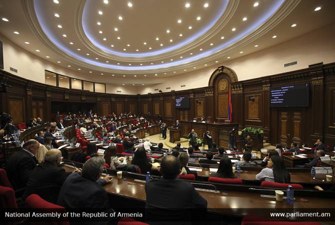 Парламент Армении обсудит проект заявления НС “Об осуждении преступлений 
Азербайджана в отношении армян”
