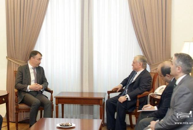 Baku does not hesitate to distort even EU’s principled approach – Armenian FM receives EU 
Special Representative