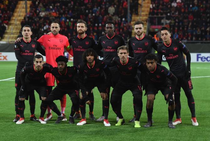 Arsenal 1-2 Östersund (4-2 agg): Europa League second leg – Mkhitaryan booked