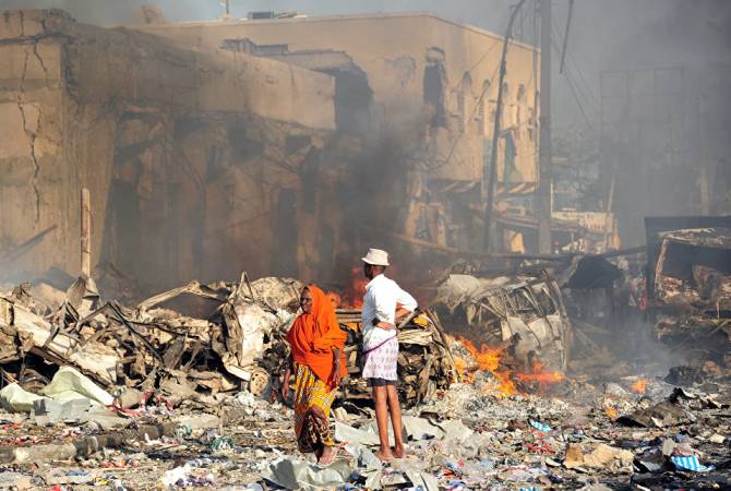 В столице Сомали прогремел взрыв, не менее 18 человек погибли
