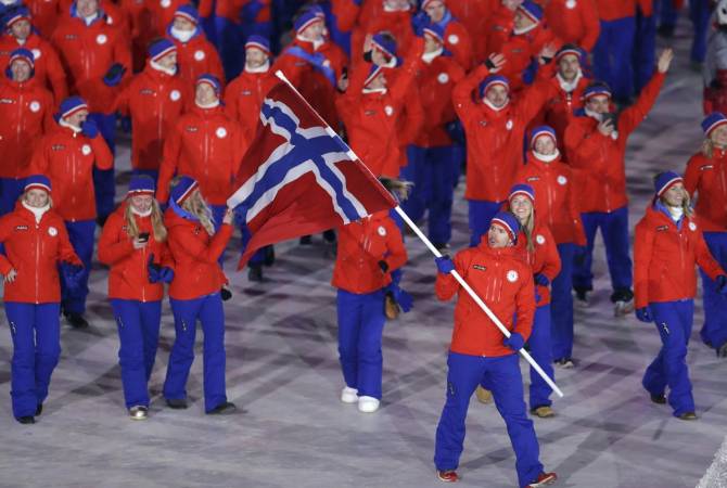 Норвегия победила по количеству  медалей в неофициальном зачете ОИ-2018 – 39 
медалей