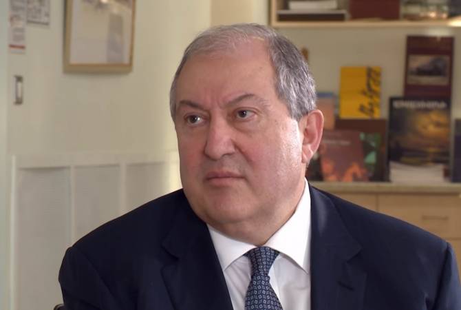 While building Armenia-Diaspora ties we should look into future, youth and 21st century – 
presidential candidate Armen Sarkissian