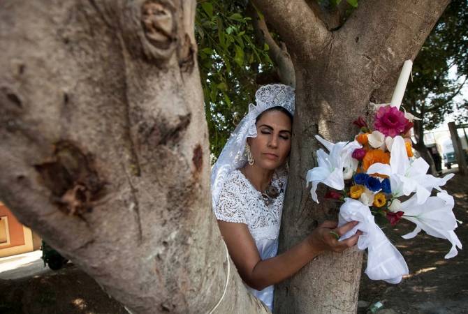 Մեքսիկացի կանայք ամուսնացել են ծառերի հետ
