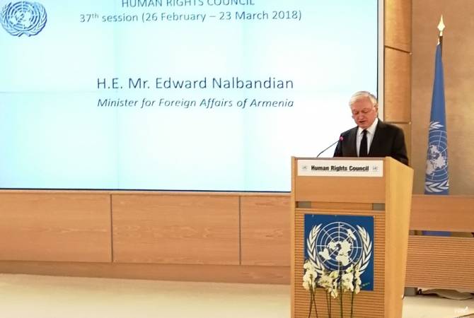 Masterminds of Sumgayit massacres were not duly punished – Armenian FM gives speech at UN