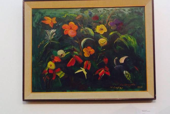 Flowers by Martiros Saryan displayed in Yerevan first time ever