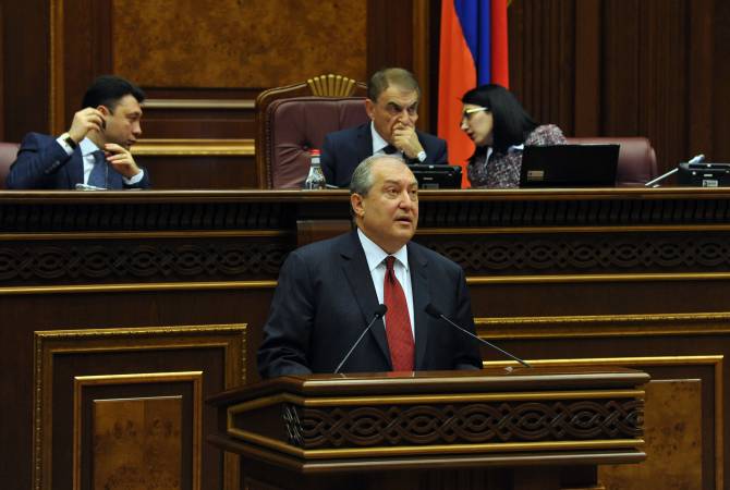 Sarkissian highlights eliminating social injustice in Armenia